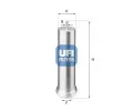Palivov filtr UFI ‐ UFI 31.851.00