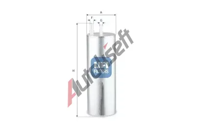 UFI Palivový filtr UFI 31.A39.00, 31.A39.00 UFI Palivový filtr UFI 31.A39.00, 31.A39.00