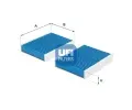 Filtr vzduchu v interiru UFI ‐ UFI 34.104.00