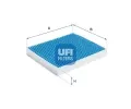 Filtr vzduchu v interiéru UFI ‐ UFI 34.114.00 Filtr vzduchu v interiéru UFI ‐ UFI 34.114.00