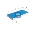 Filtr vzduchu v interiéru UFI ‐ UFI 34.146.00  Filtr vzduchu v interiéru UFI ‐ UFI 34.146.00