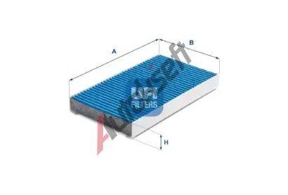 UFI Filtr vzduchu v interiéru UFI 34.155.00, 34.155.00 UFI Filtr vzduchu v interiéru UFI 34.155.00, 34.155.00