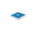 Filtr vzduchu v interiru UFI ‐ UFI 34.167.00