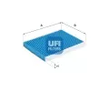 Filtr vzduchu v interiru UFI ‐ UFI 34.170.00