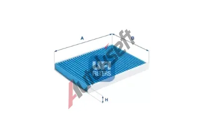 UFI Filtr vzduchu v interiru UFI 34.170.00, 34.170.00