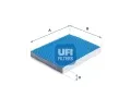 Filtr vzduchu v interiru UFI ‐ UFI 34.171.00