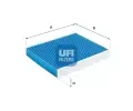 Filtr vzduchu v interiru UFI ‐ UFI 34.199.00