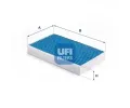 Filtr vzduchu v interiru UFI ‐ UFI 34.217.00