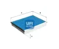 Filtr vzduchu v interiru UFI ‐ UFI 34.218.00