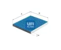 Filtr vzduchu v interiru UFI ‐ UFI 34.221.00