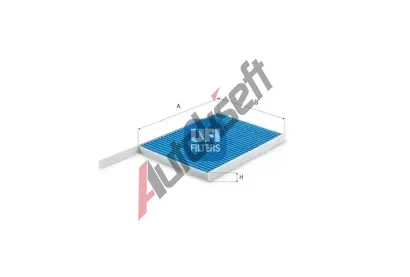 UFI Filtr vzduchu v interiru UFI 34.233.00, 34.233.00