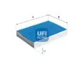 Filtr vzduchu v interiru UFI ‐ UFI 34.234.00