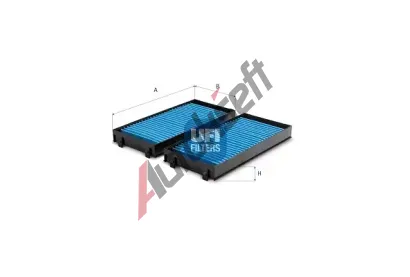 UFI Filtr vzduchu v interiru UFI 34.243.00, 34.243.00
