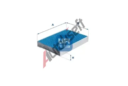 UFI Filtr vzduchu v interiru UFI 34.245.00, 34.245.00