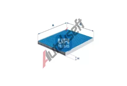 UFI Filtr vzduchu v interiru UFI 34.256.00, 34.256.00