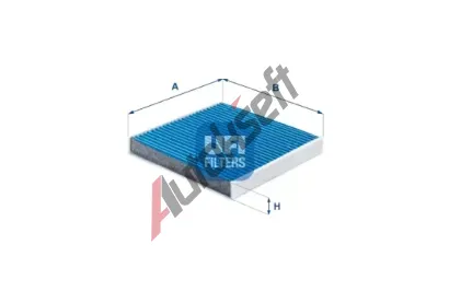 UFI Filtr vzduchu v interiru UFI 34.271.00, 34.271.00
