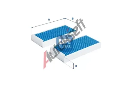UFI Filtr vzduchu v interi�ru UFI 34.279.00, 34.279.00