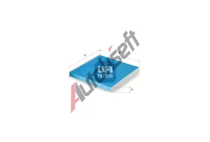 UFI Filtr vzduchu v interiru UFI 34.286.00, 34.286.00