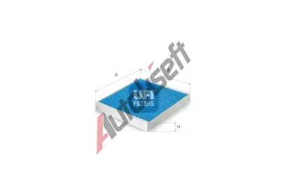 UFI Filtr vzduchu v interiéru UFI 34.290.00, 34.290.00 UFI Filtr vzduchu v interiéru UFI 34.290.00, 34.290.00