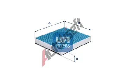 UFI Filtr vzduchu v interiru UFI 34.320.00, 34.320.00