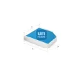 Filtr vzduchu v interiru UFI ‐ UFI 34.390.00
