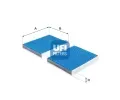 Filtr vzduchu v interiru UFI ‐ UFI 34.394.00
