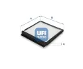 UFI Kabinov filtr ‐ UFI 53.021.00