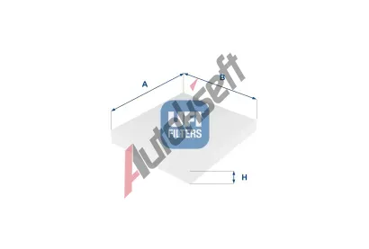 UFI Kabinov filtr UFI 53.031.00, 53.031.00