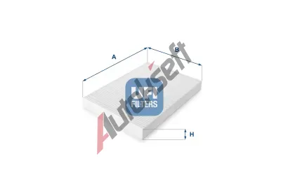 UFI Kabinov filtr UFI 53.032.00, 53.032.00