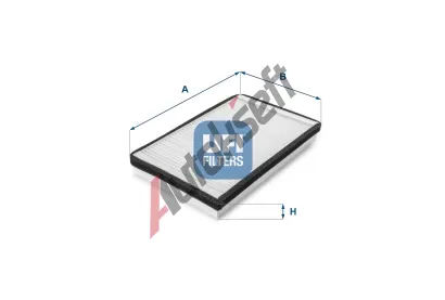 UFI Kabinov� filtr UFI 53.033.00, 53.033.00