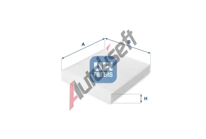 UFI Kabinov filtr UFI 53.035.00, 53.035.00