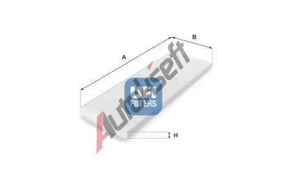 UFI Kabinov filtr UFI 53.042.00, 53.042.00