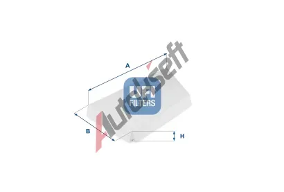 UFI Filtr vzduchu v interiru UFI 53.044.00, 53.044.00