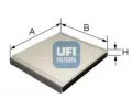 Filtr vzduchu v interiru UFI ‐ UFI 53.051.00