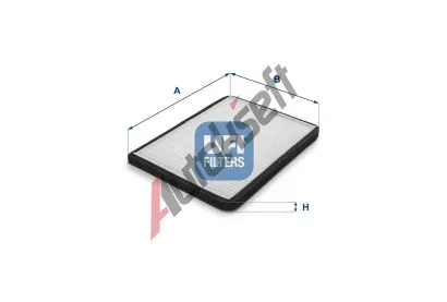 UFI Filtr vzduchu v interiru UFI 53.083.00, 53.083.00