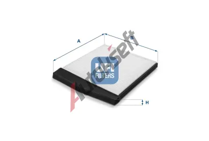 UFI Filtr vzduchu v interiru UFI 53.091.00, 53.091.00