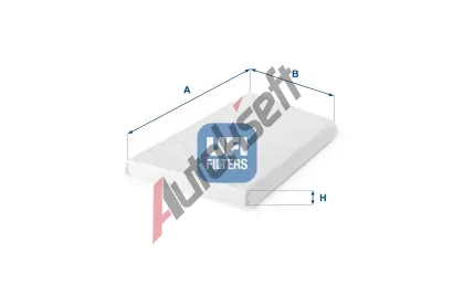 UFI Filtr vzduchu v interiru UFI 53.094.00, 53.094.00