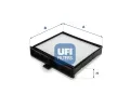 Filtr vzduchu v interiru UFI ‐ UFI 53.106.00