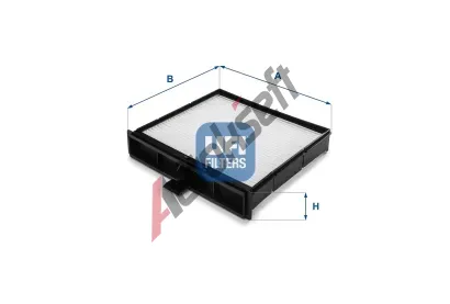 UFI Kabinov filtr UFI 53.106.00, 53.106.00