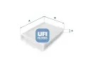 Filtr vzduchu v interiru UFI ‐ UFI 53.107.00