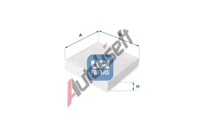 UFI Filtr vzduchu v interiru UFI 53.109.00, 53.109.00