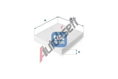UFI Filtr vzduchu v interiru UFI 53.115.00, 53.115.00
