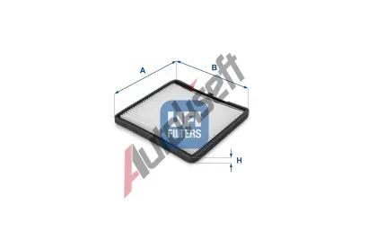 UFI Filtr vzduchu v interiru UFI 53.116.00, 53.116.00