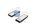 UFI Filtr vzduchu v interiru ‐ UFI 53.120.00