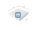 Filtr vzduchu v interiru UFI ‐ UFI 53.129.00
