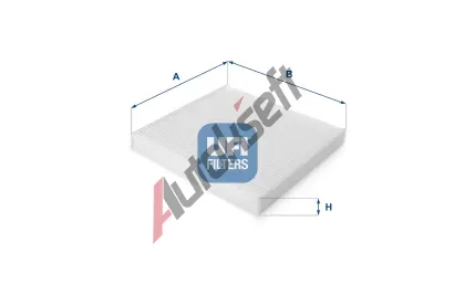 UFI Filtr vzduchu v interiru UFI 53.130.00, 53.130.00