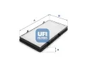 Filtr vzduchu v interiru UFI ‐ UFI 53.131.00