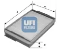 Filtr vzduchu v interi�ru&nbsp;UFI&nbsp;&dash;&nbsp;UFI 53.139.00