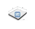 Filtr vzduchu v interi�ru&nbsp;UFI&nbsp;&dash;&nbsp;UFI 53.141.00
