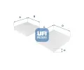Filtr vzduchu v interiru UFI ‐ UFI 53.143.00